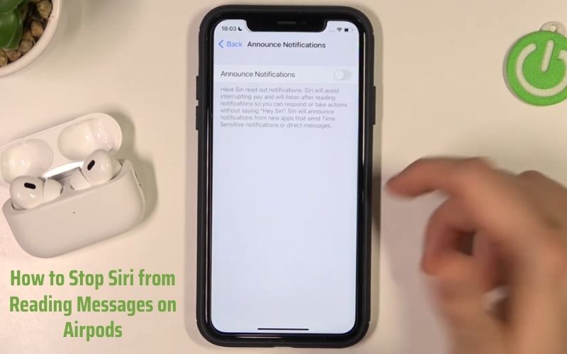 How to Stop Siri from Reading Messages on Airpods