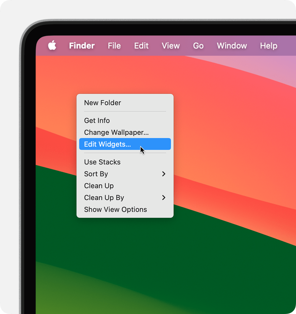 How to Add Widgets on Mac