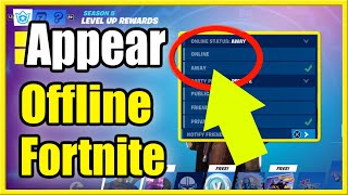 How to Appear Offline on Fortnite Ps5