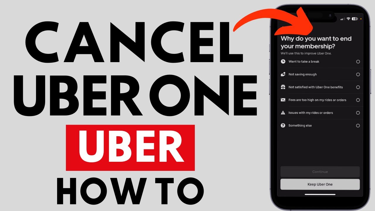 How to Cancel Uber One