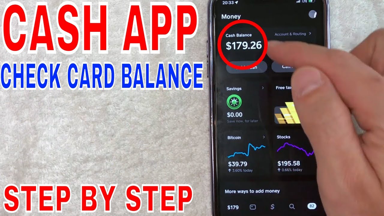 How to Check Cash App Card Balance