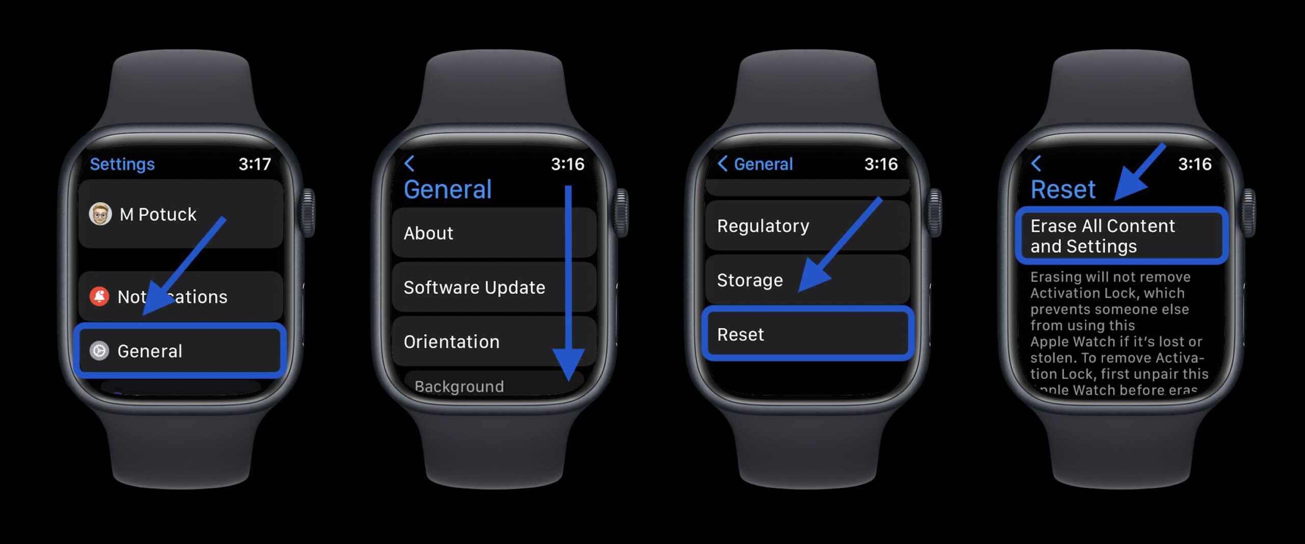 How to Factory Reset Apple Watch