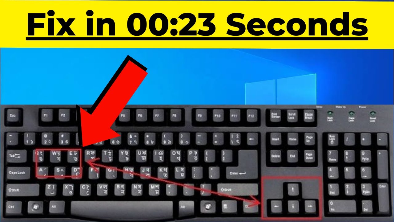 How to Fix Wasd Swapped With Arrow Keys Windows 11