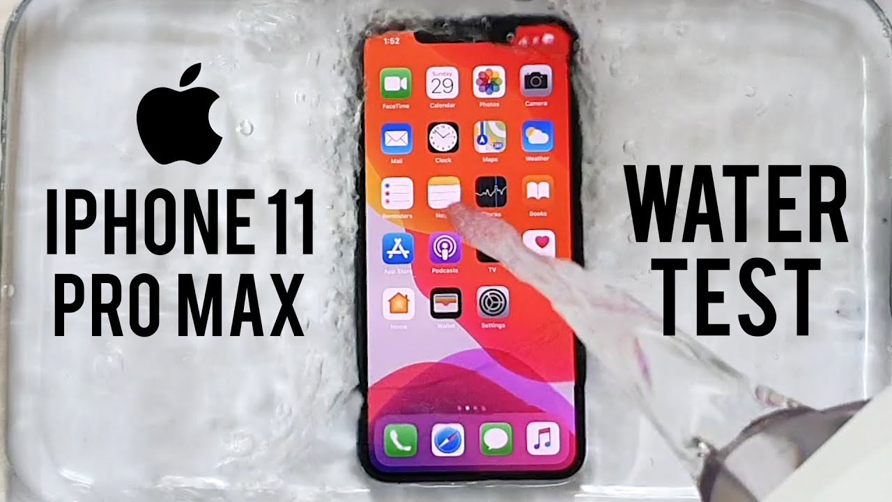 Is Iphone 11 Pro Max Waterproof