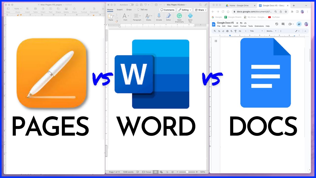 Pages Vs Word