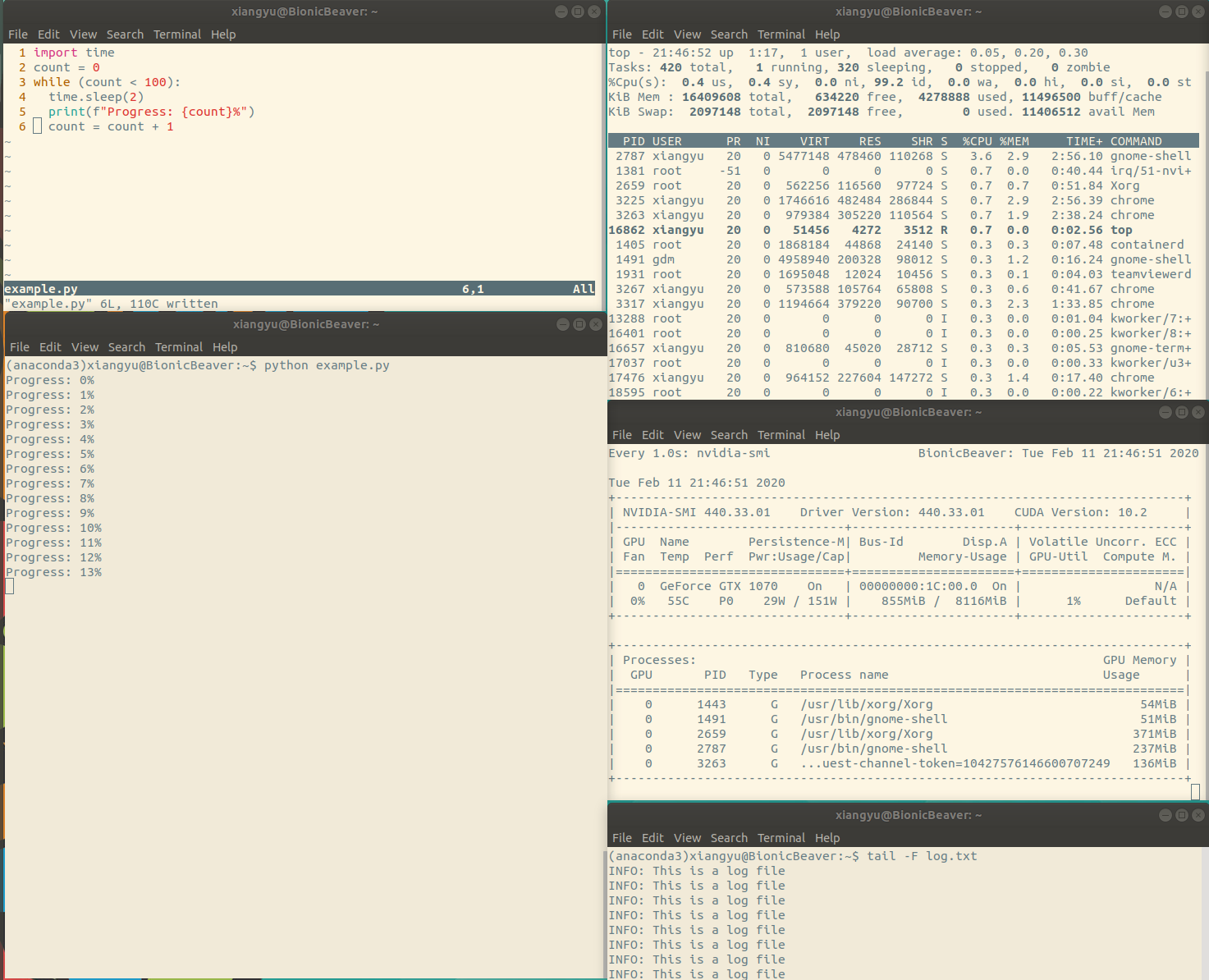 Screen Vs Tmux